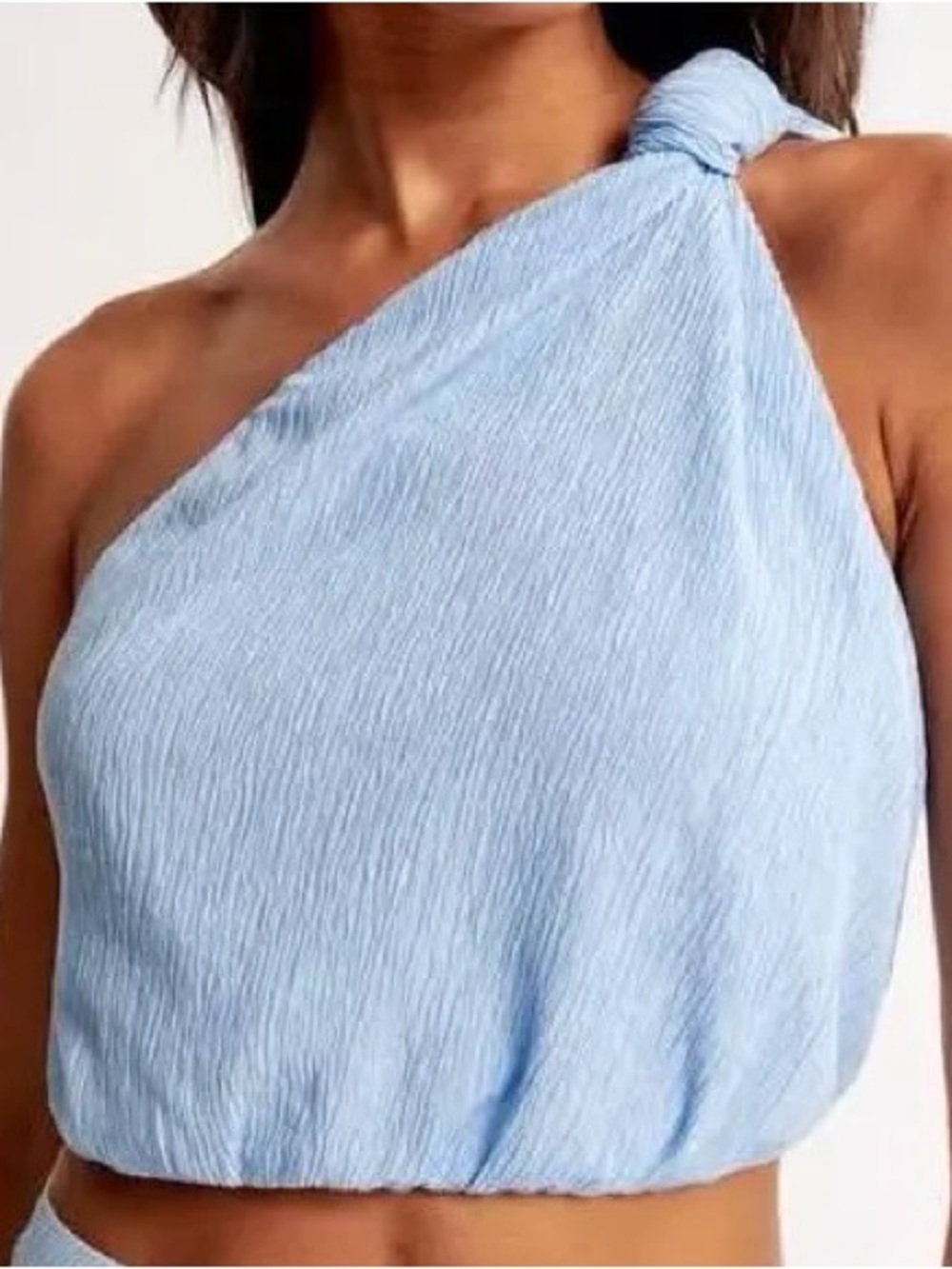Abercrombie Crinkle 2 One Shoulder Set - Picture 2 of 6